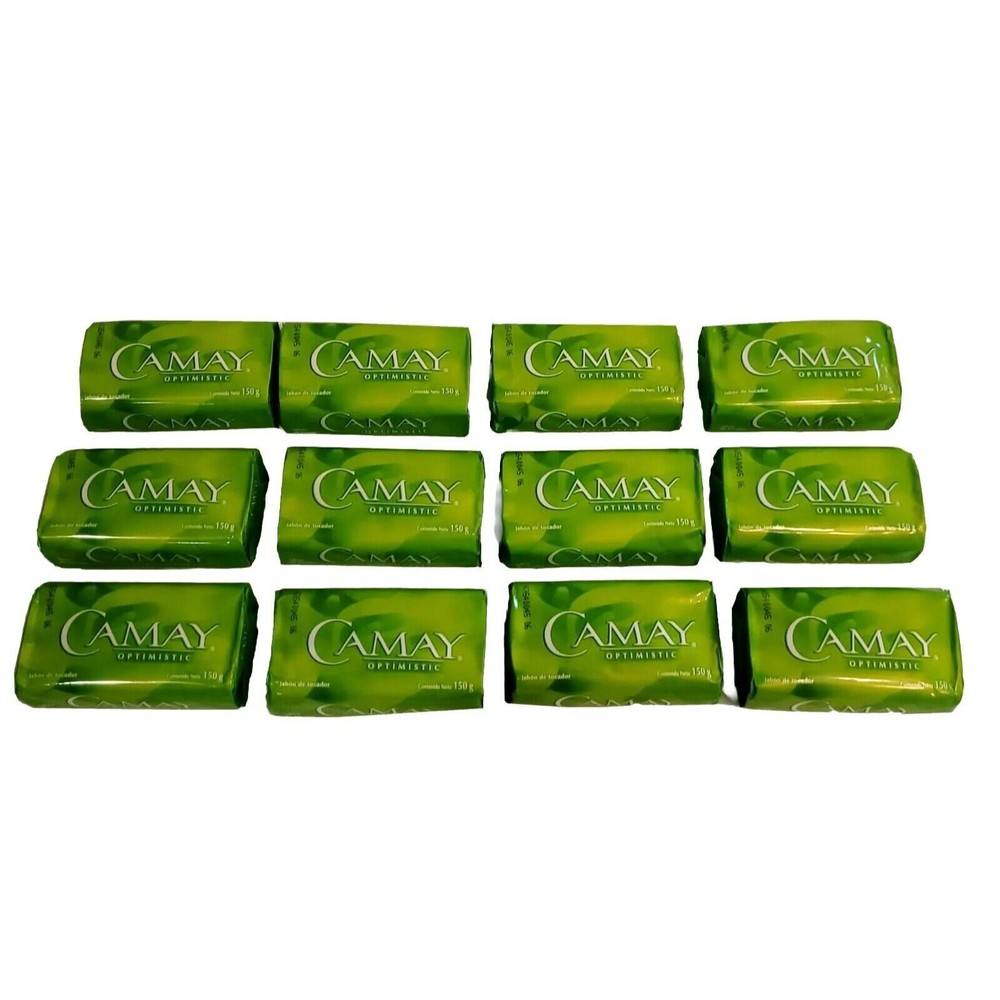CAMAY Bar SOAP Scent Optimistic 5.25 oz Lot of 12‎ HTF